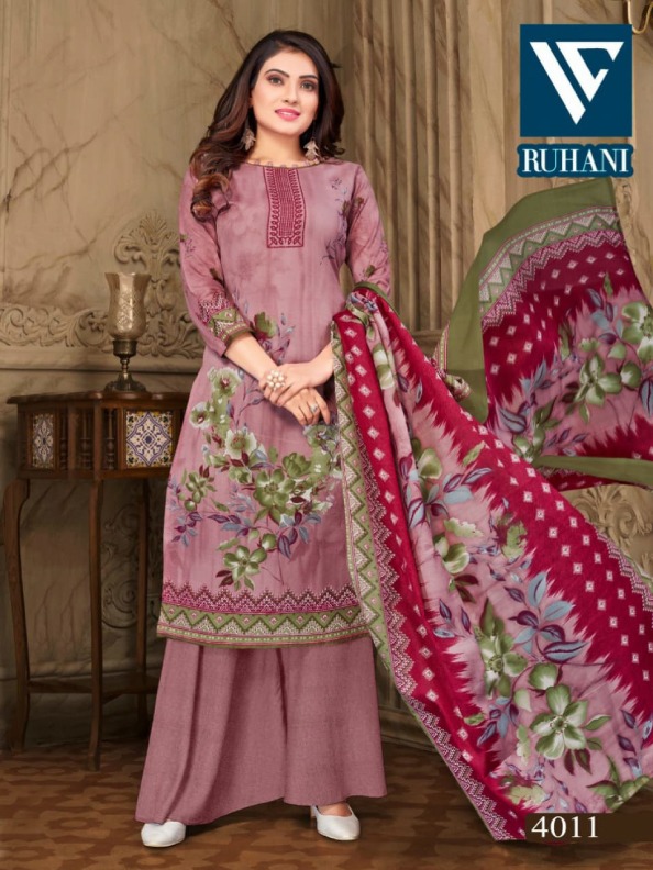 Vandana Ruhani Vol 4 Cotton Designer Dress Material